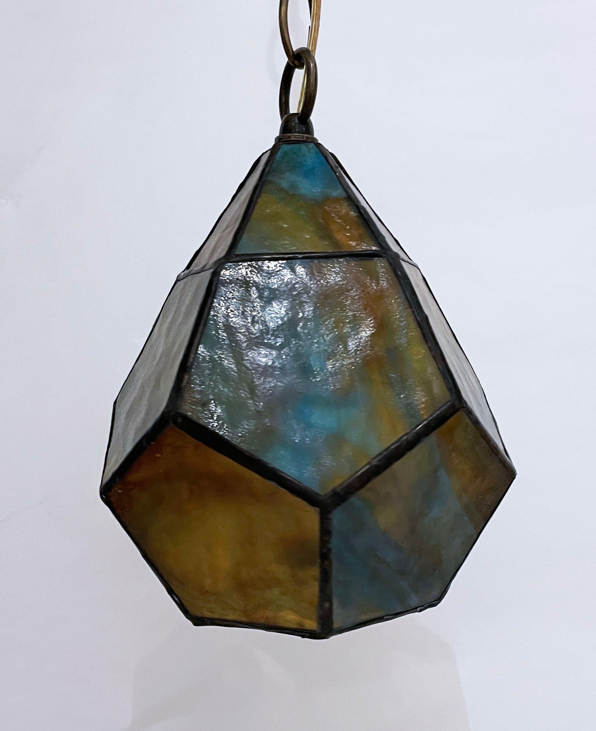Pentagonal Globe Lantern For Sale 8