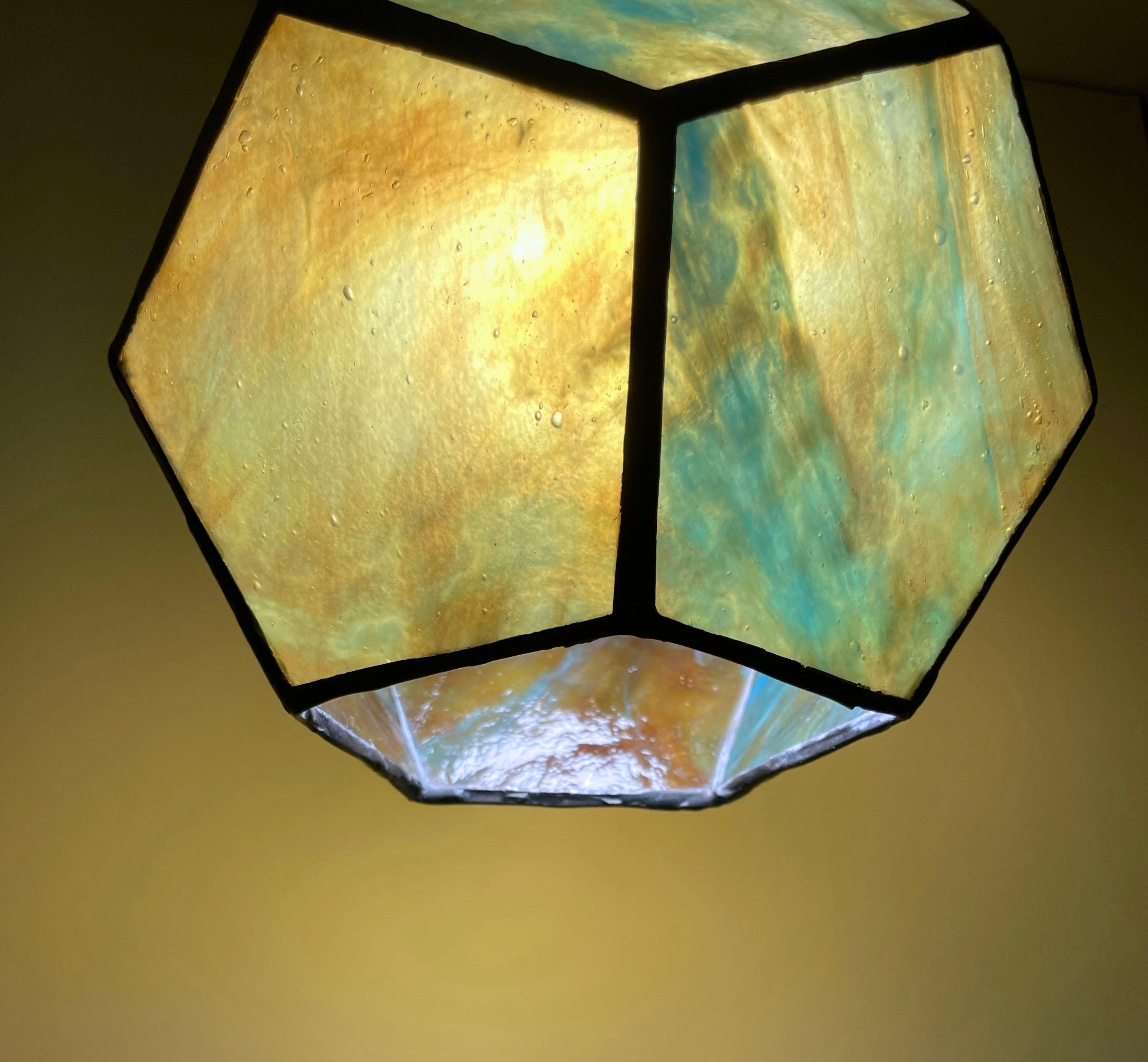 Pentagonal Globe Lantern For Sale 5