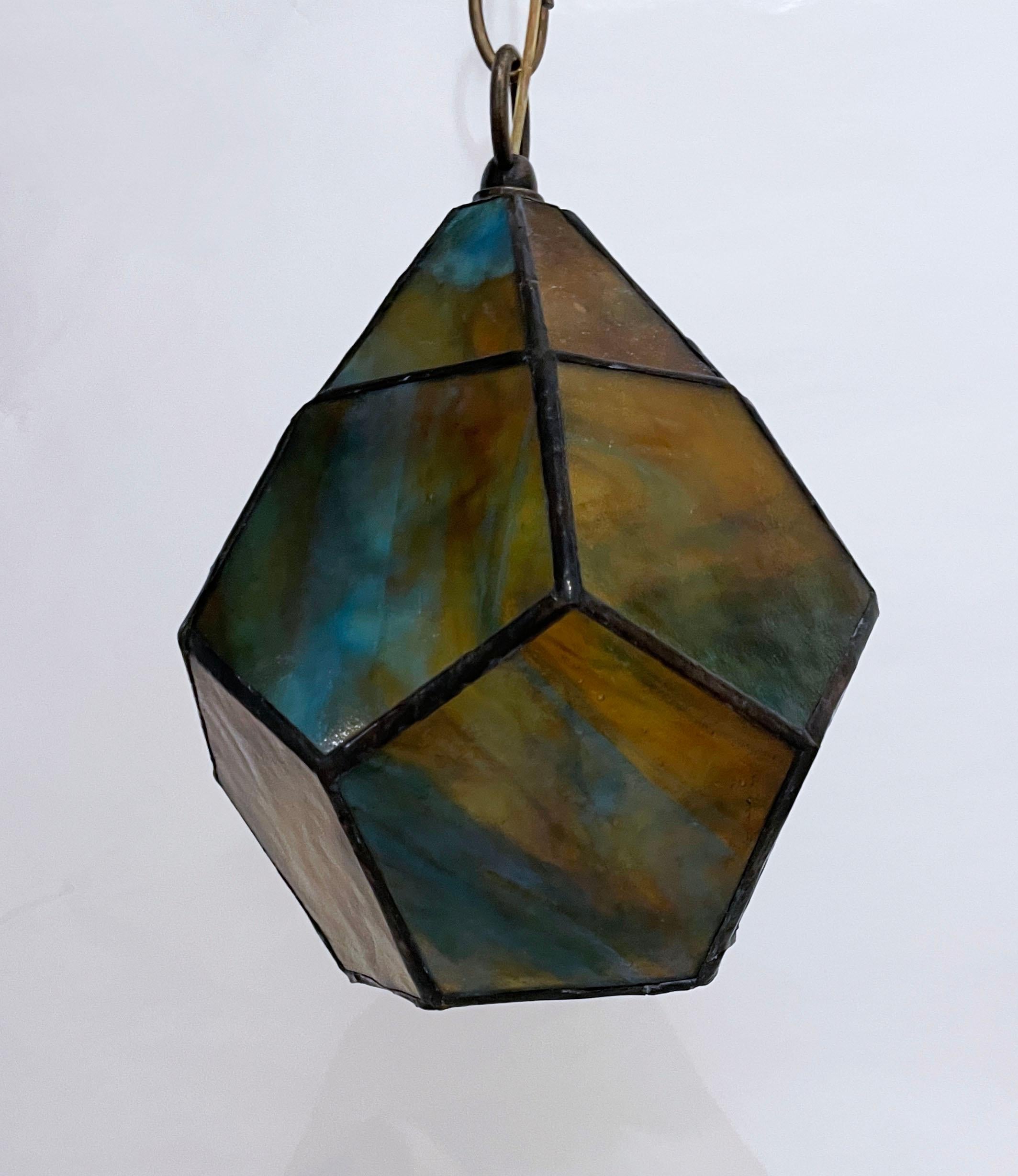 Pentagonal Globe Lantern For Sale 9