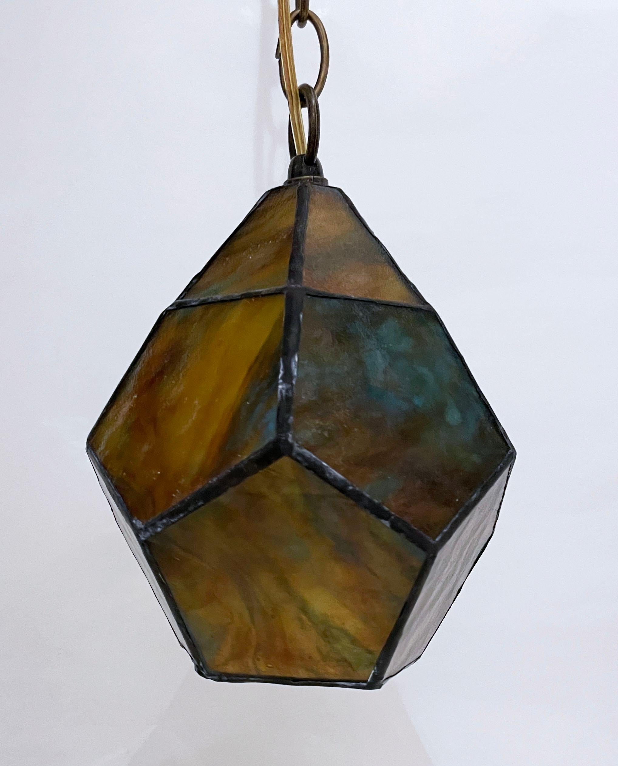 Pentagonal Globe Lantern For Sale 14