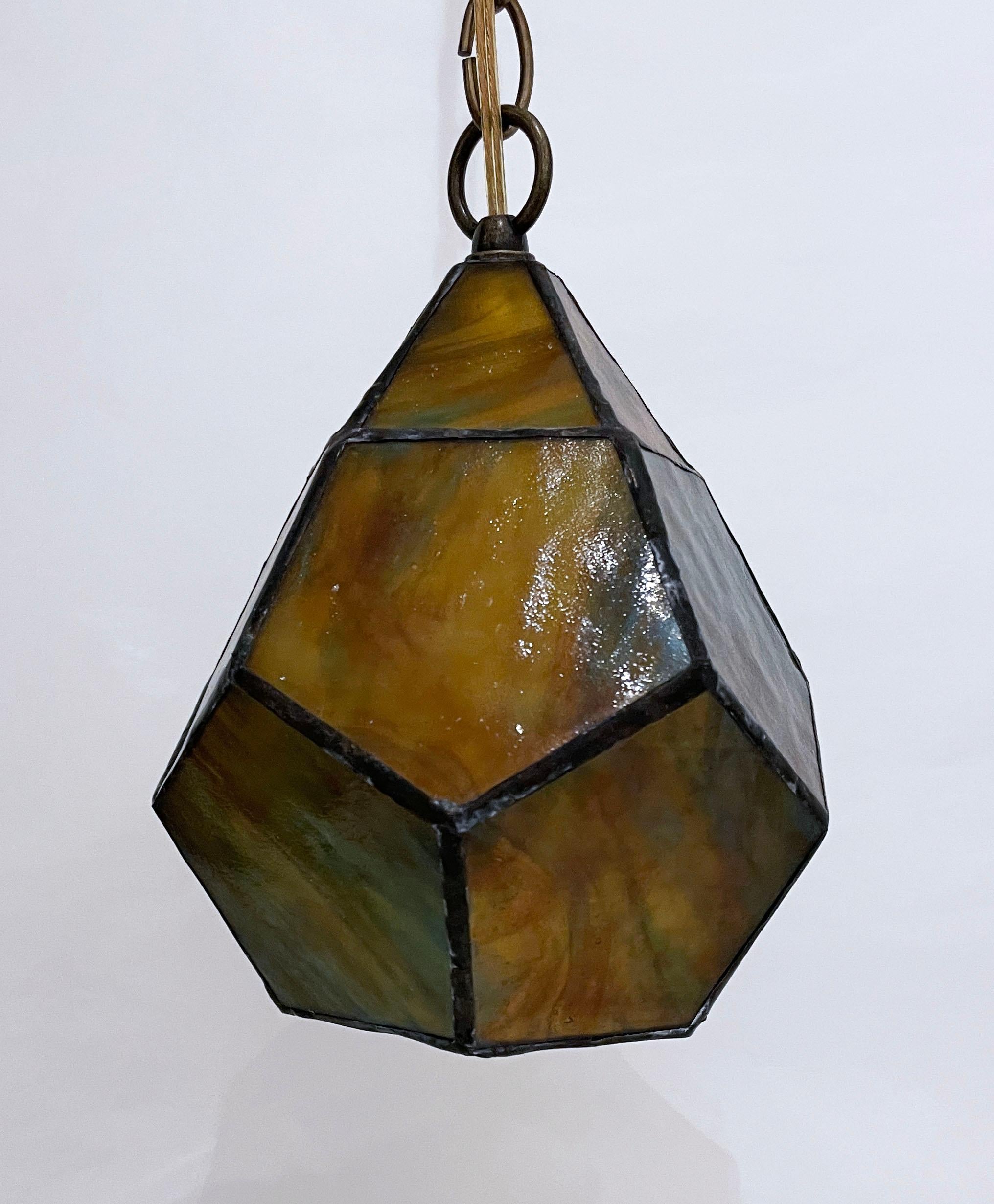 Pentagonal Globe Lantern For Sale 13