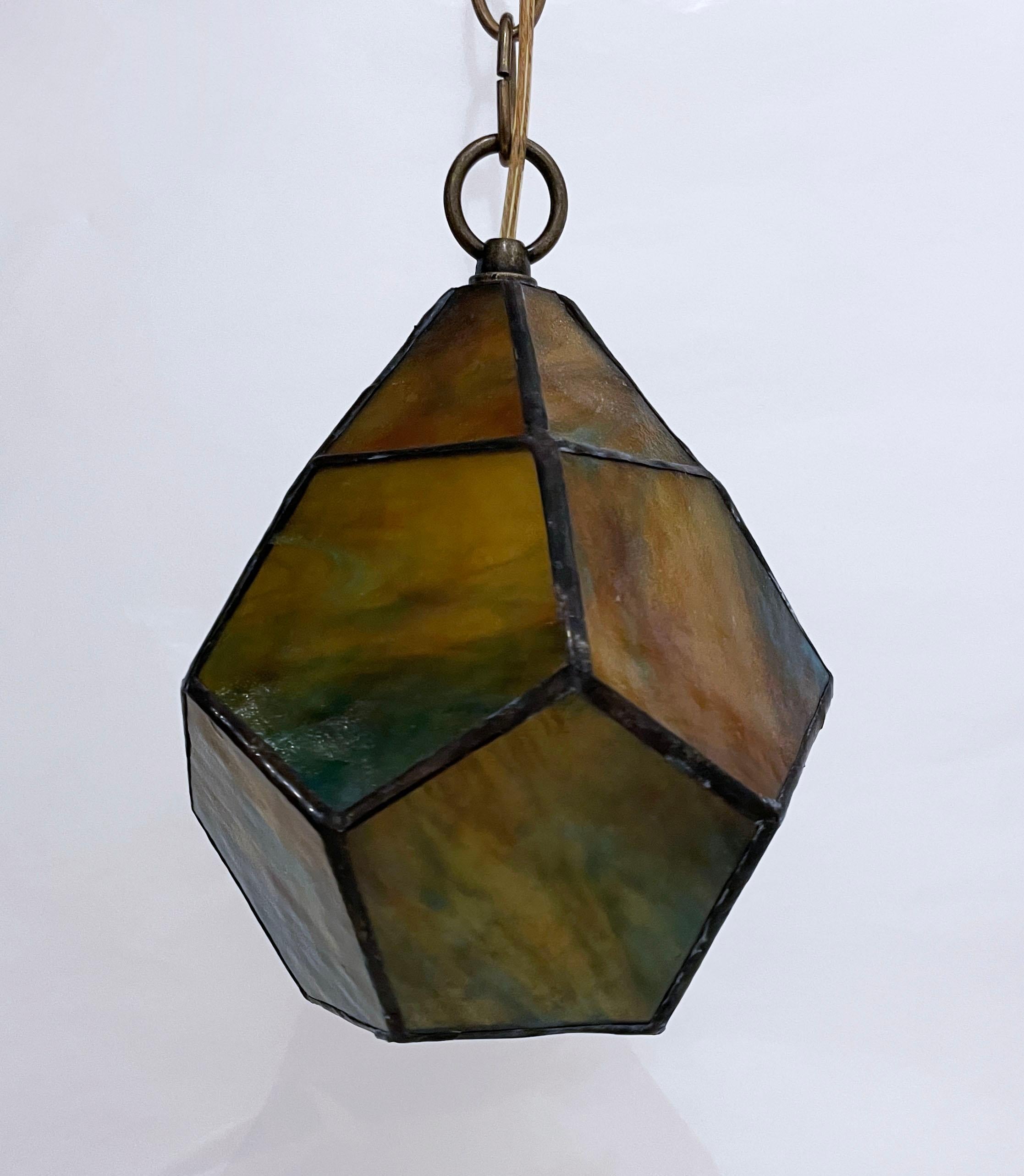 Pentagonal Globe Lantern For Sale 11