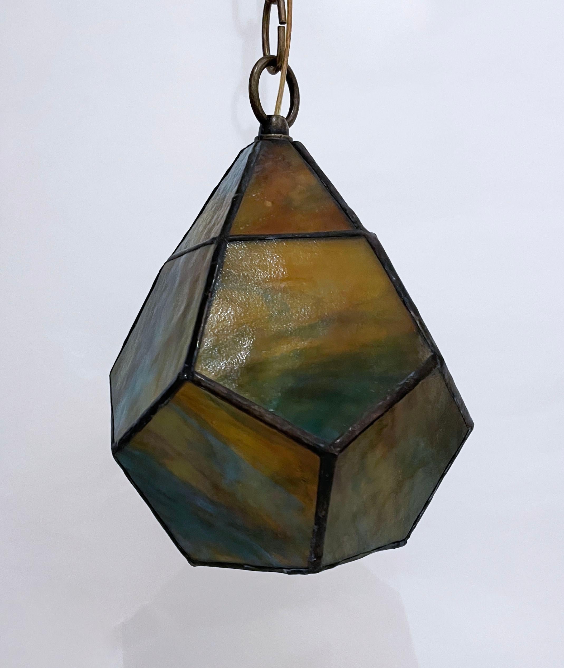 Pentagonal Globe Lantern For Sale 10