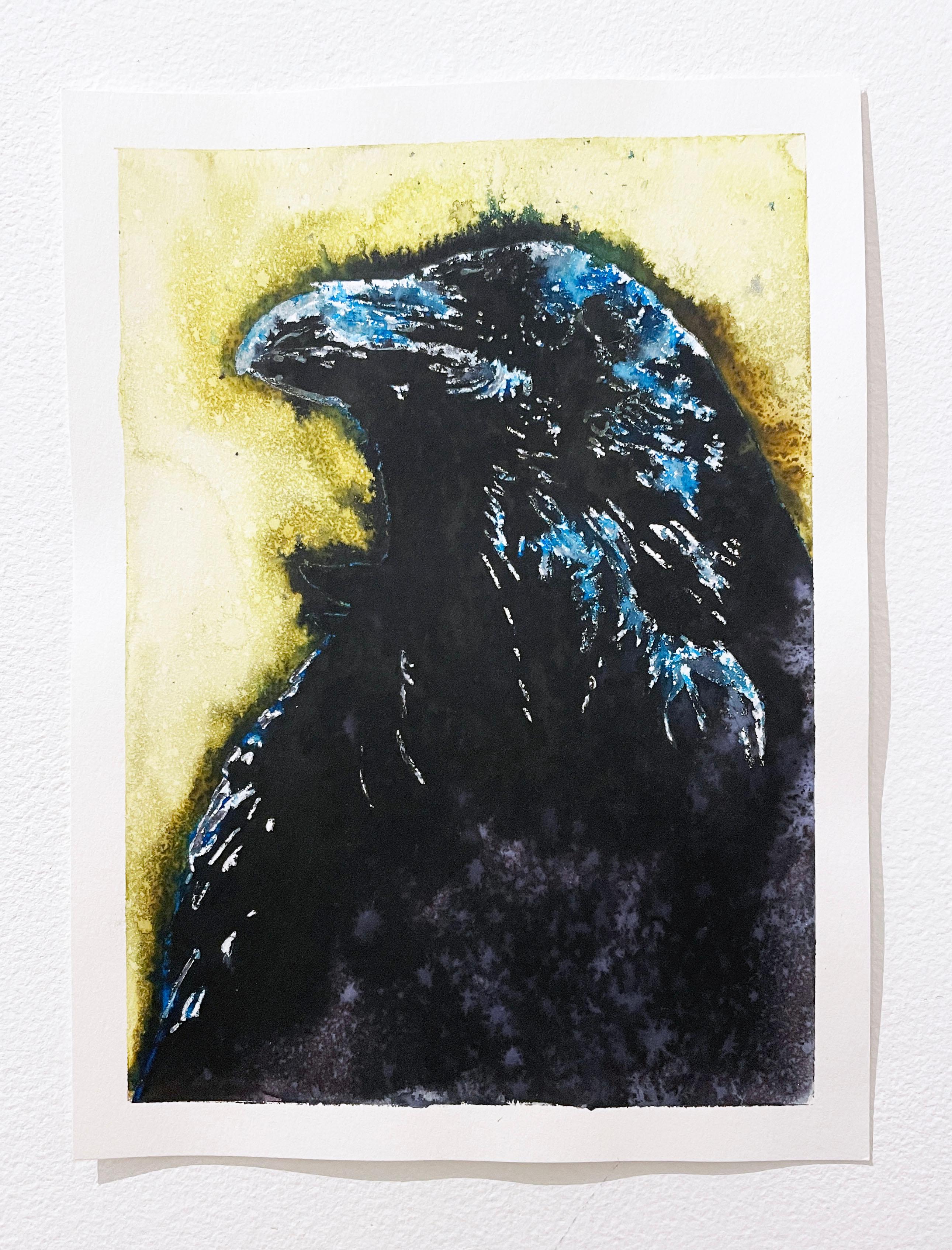 Schwarzer Crow (2021) – Art von Rob Kaniuk