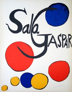 Sala Gaspar, Alexander Calder, 1970, lithograph