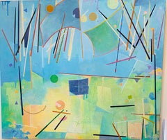 “Constantine” Roger Welchans Acrylic on canvas Gallery wrapped 34” X 40” $2000