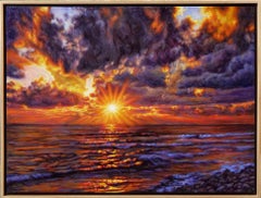 "The After Glow of A Glorious Day" Impressionism