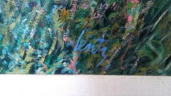 "Rose Arches, Giverny"   Impresionism  Framed :42 5/8" x 30 1/2"  "In Stock"