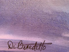 "Blue Storm"  Patti Dibenedetto  Ink Abstract painting 48" x 60" $6000 In Stock