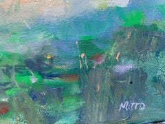 "Sunshine After The Rain", Impressionism landscape oil on canvas