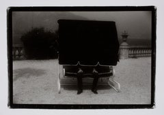 Hideoki, Black & White, Photography, Under the Awning, France, 1994, 16" x 20"