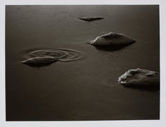 Hideoki, Black & White, Photography, Ripples, Japan, 1978, 16" x 20"