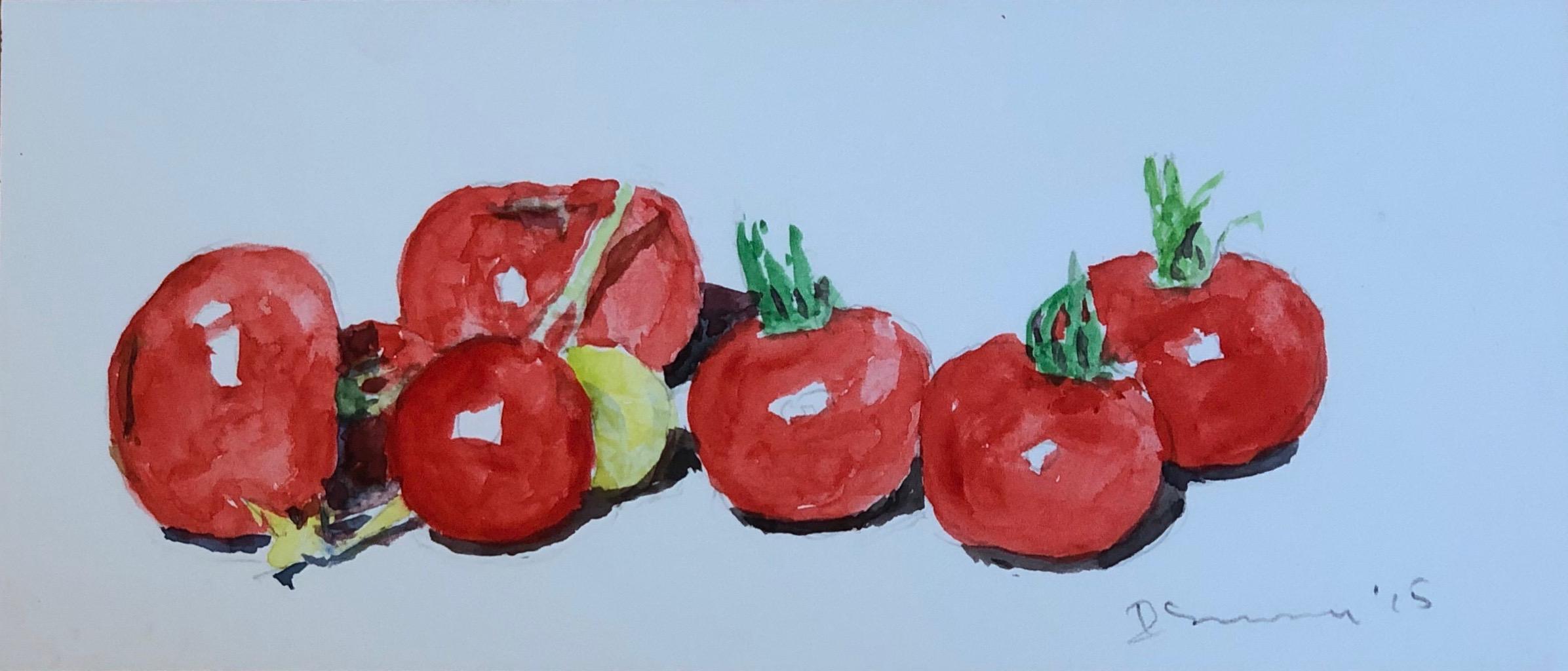 David Summers Still-Life Painting - Tomatoes 