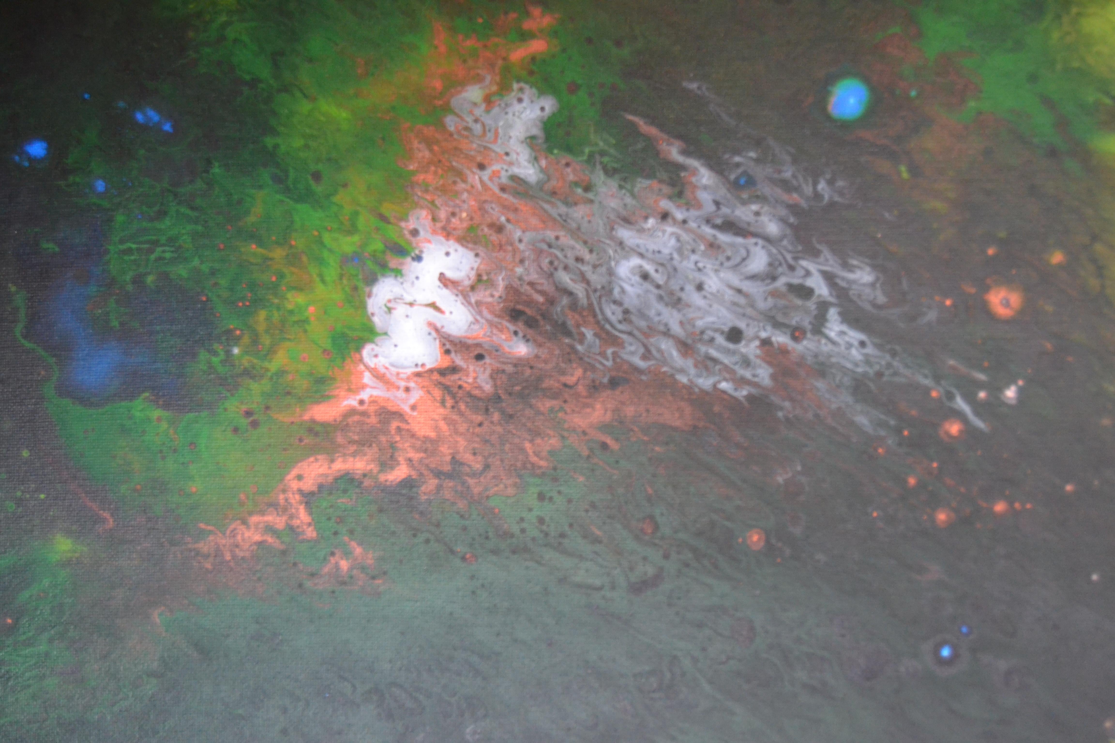 Diana Daniels Abstract Painting - Nebula III