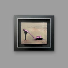 I Love Shoes - 6 (8.25”x9.25”, framed, part of series)