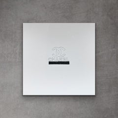Only Chanel - 6 "x6", Œuvre d'art originale sur papier, logo au crayon, noir et blanc