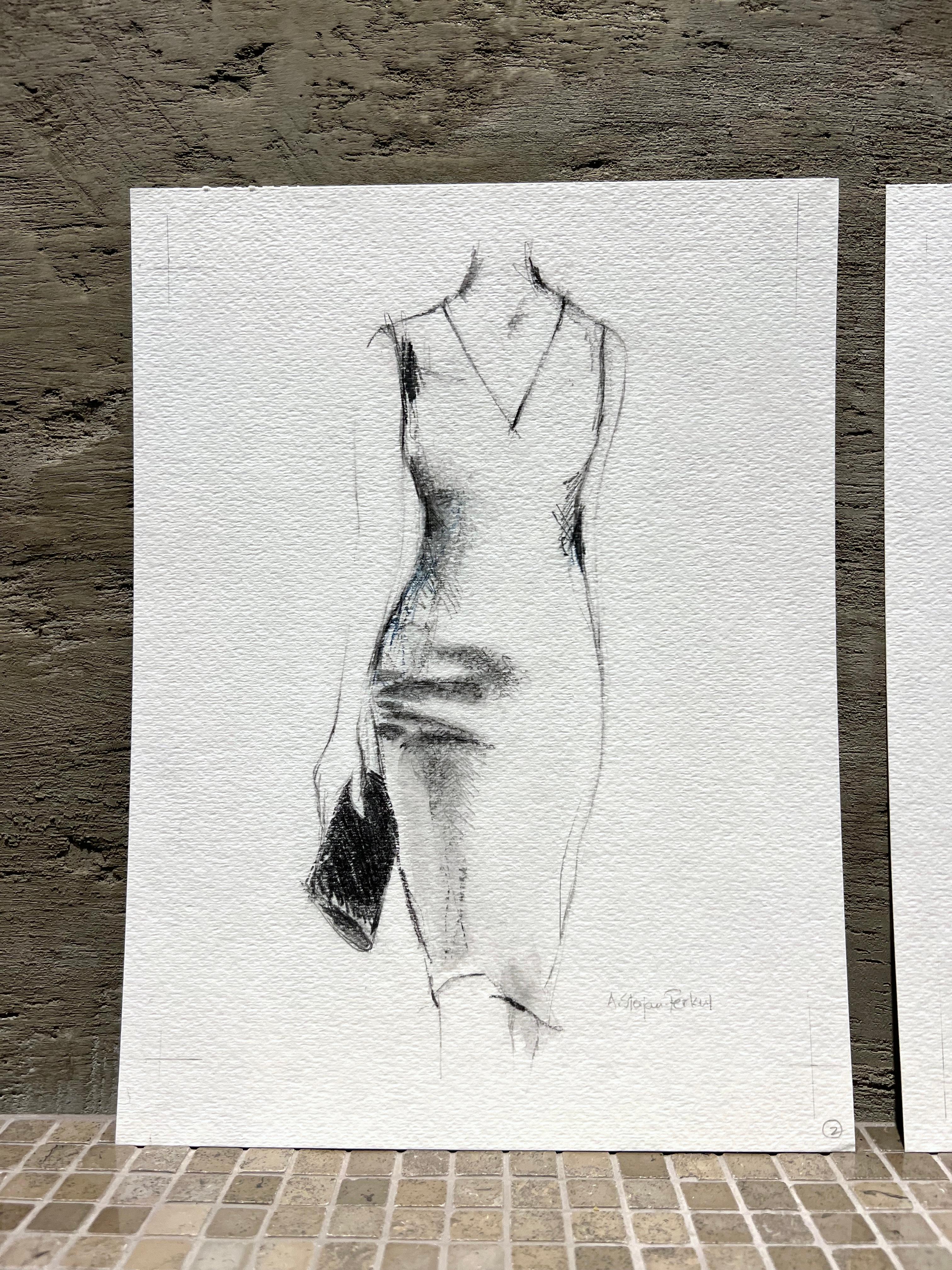 It's All In The Bag, 3 Original Artworks On Paper, 8