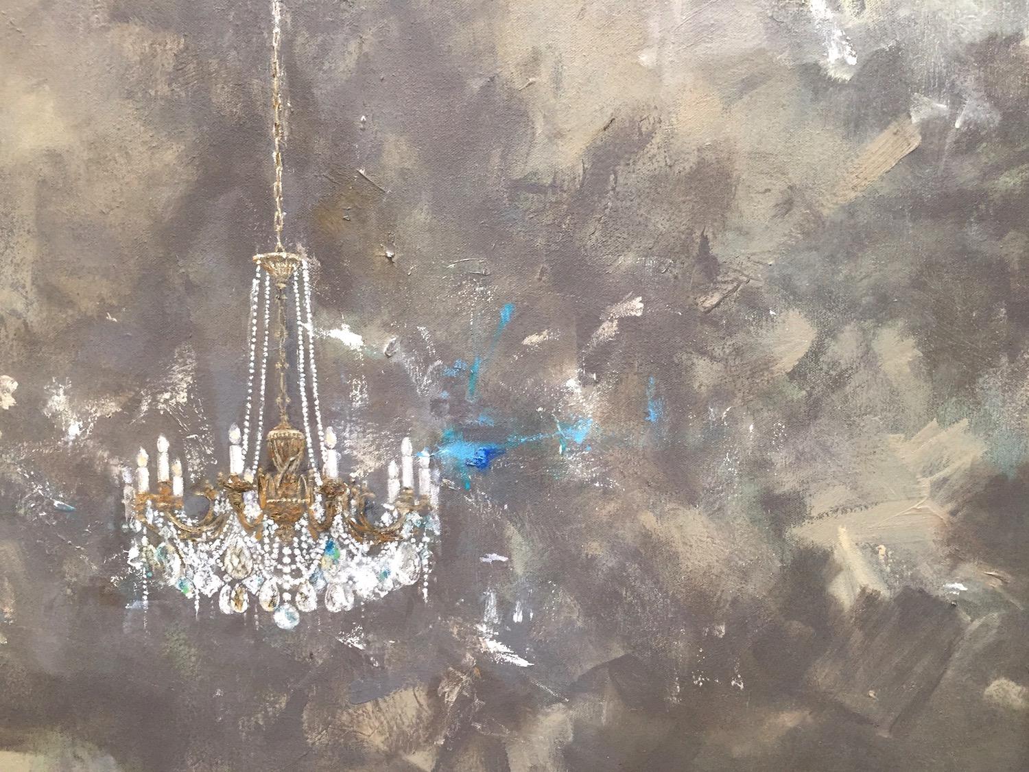 abstract chandeliers