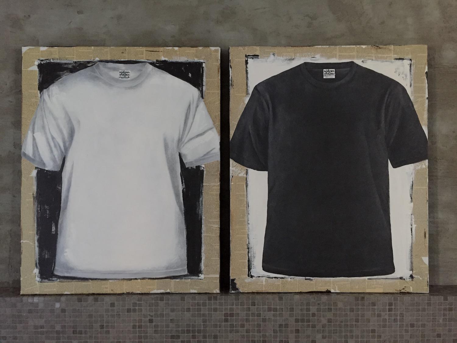 Sans titre, T-shirt 2 (série 1 - 9)  en vente 1