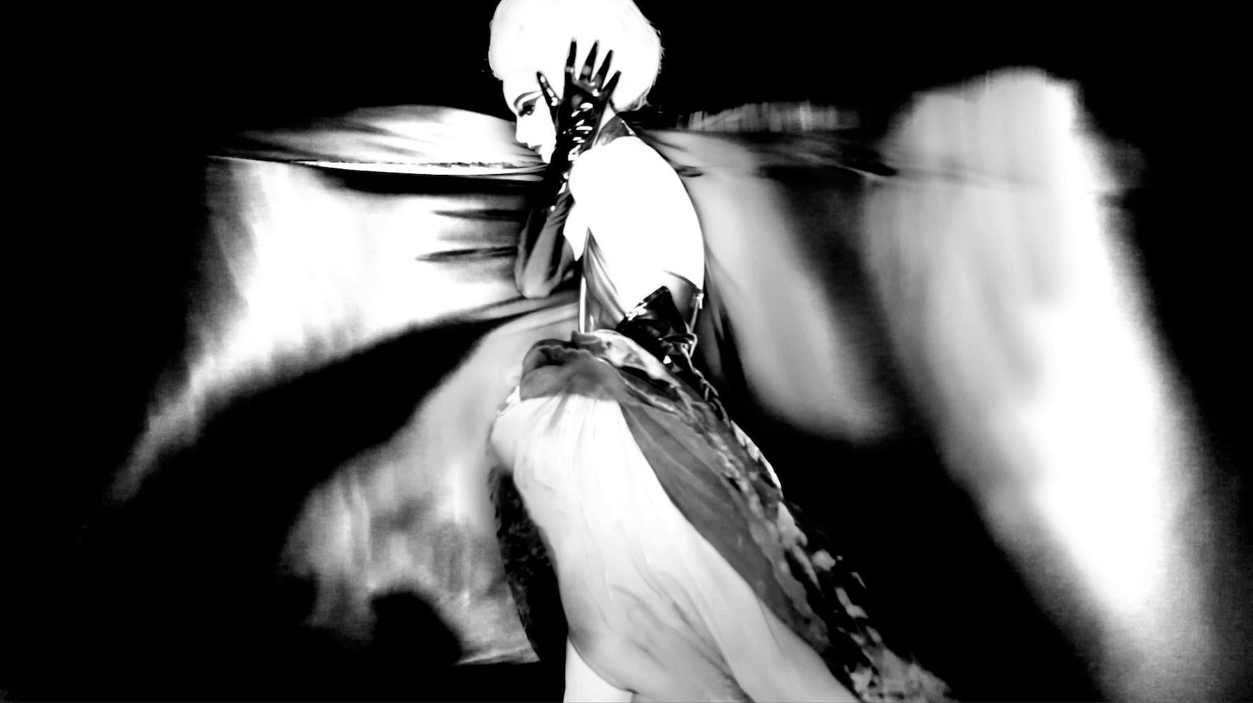 Alexia – Nick Knight, Black and White, Fashion, Model, Woman, contemporary