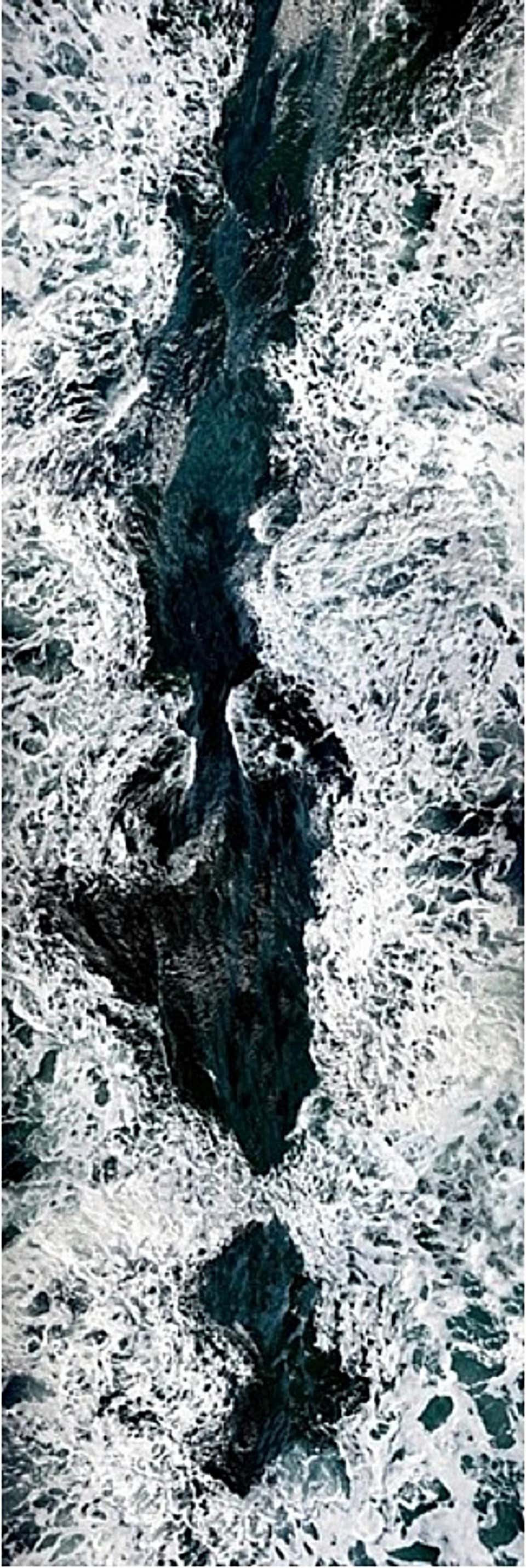 Invisible Seascape #2 – Jun Ahn, Water, Photography, Waves, Blue, White, Nature