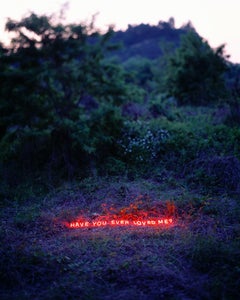 Have You Ever Loved Me?, From the Series 'Aporia' – Jung Lee, Neon, Landscape