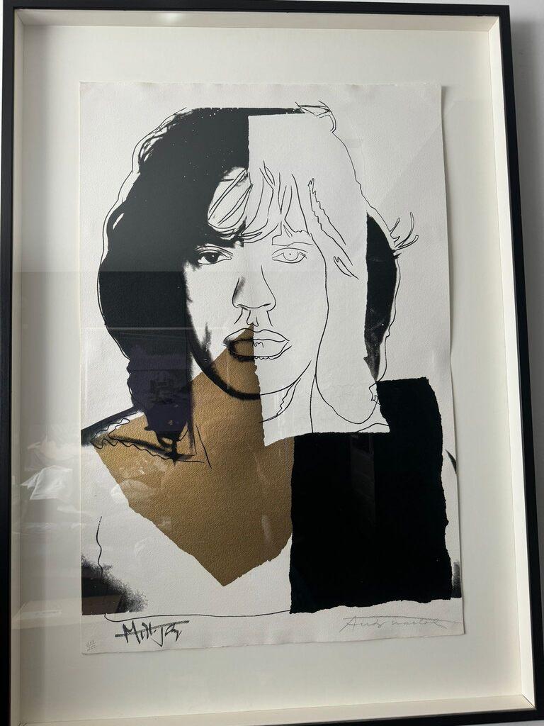 Mick Jagger - Print di Andy Warhol