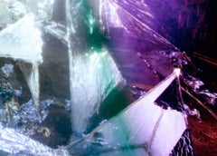 Capsule du temps Lieko Shiga, Cristaux, Photographie, Violet, Contemporain, Étincelant