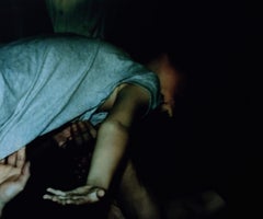 Lieko Shiga - Still Inconscious - Photographie, femme, noir, bleu, contemporain