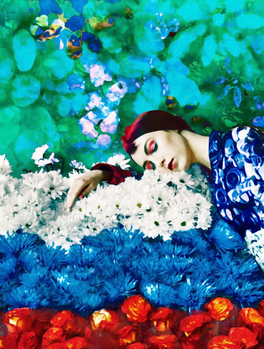 Florals, Old Future – Erik Madigan Heck, Fashion, Color, Photography, Woman For Sale 2