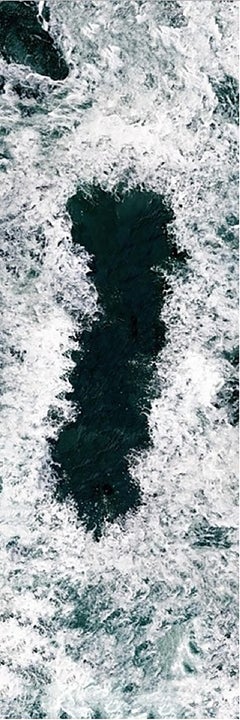 Unsichtbare Seelandschaft #3 Jun Ahn, Ozean, Wellen, Blau, Fotografie, Kunst