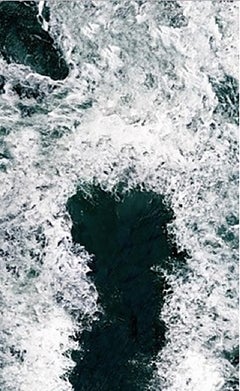 Invisible Seascape #3 – Jun Ahn, Ocean, Waves, Blue, Photography, Art