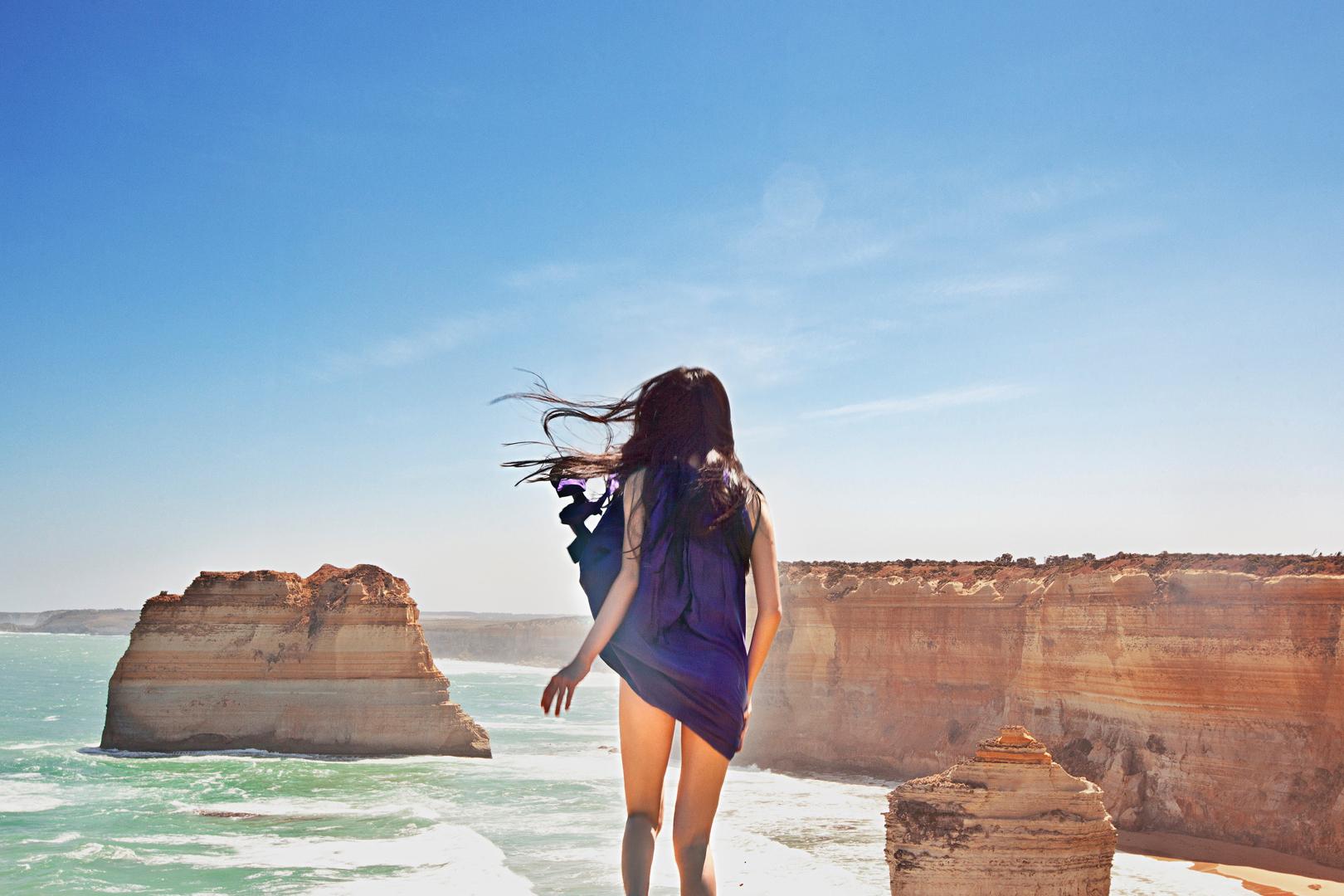 Self-Portrait (Australie) Jun Ahn, Photographie, Australie, Nature, Paysage marin en vente 1