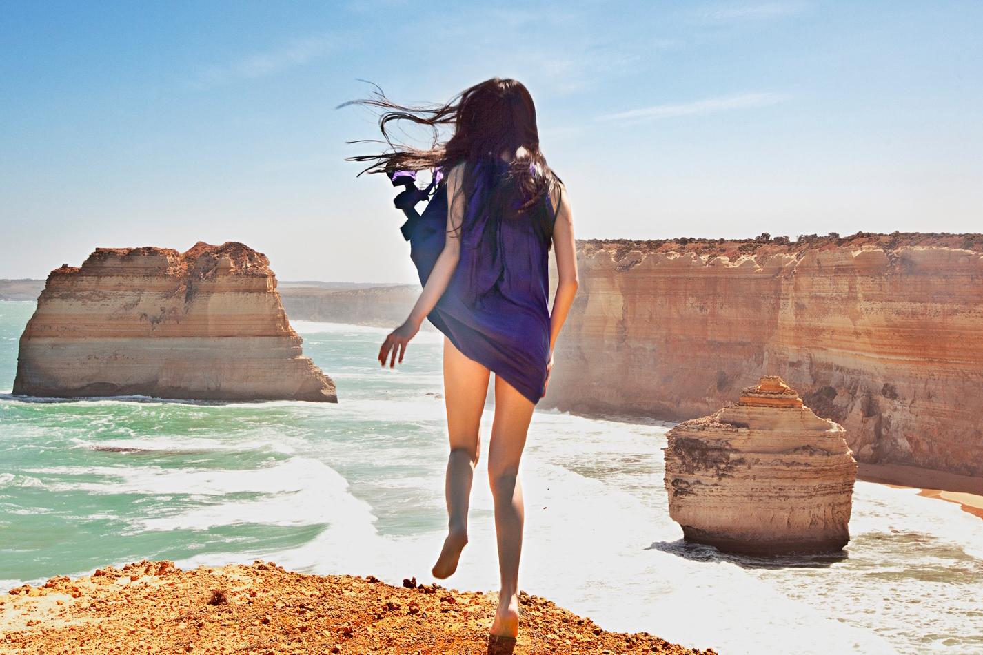 Self-Portrait (Australie) Jun Ahn, Photographie, Australie, Nature, Paysage marin en vente 4