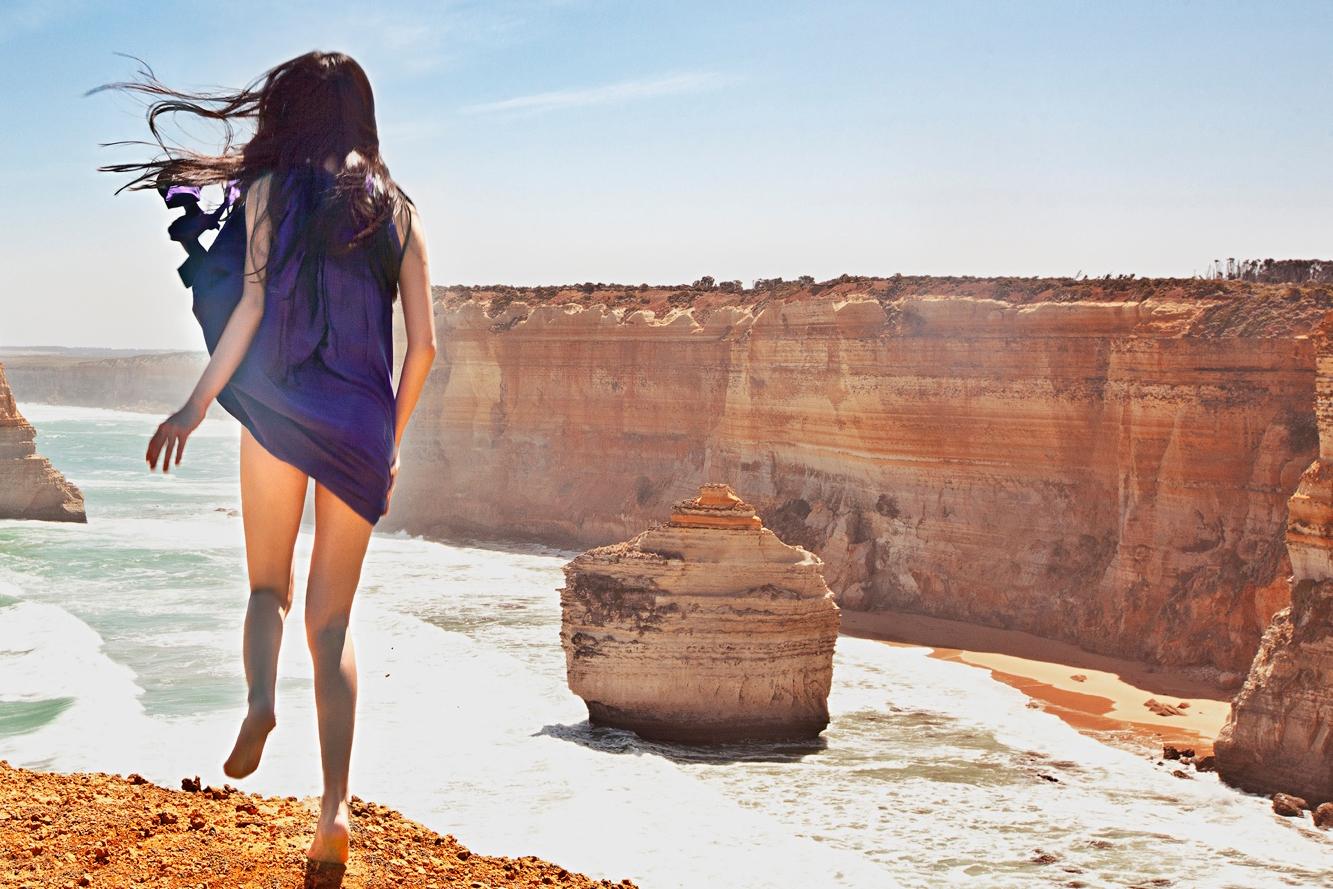 Self-Portrait (Australie) Jun Ahn, Photographie, Australie, Nature, Paysage marin en vente 3