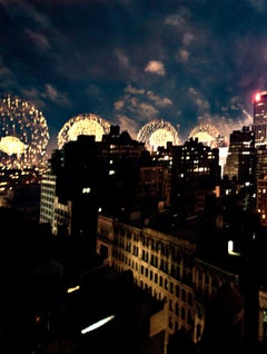 Self-Portrait New York – Jun Ahn, Photography, Cityscape, Firerwork, New York