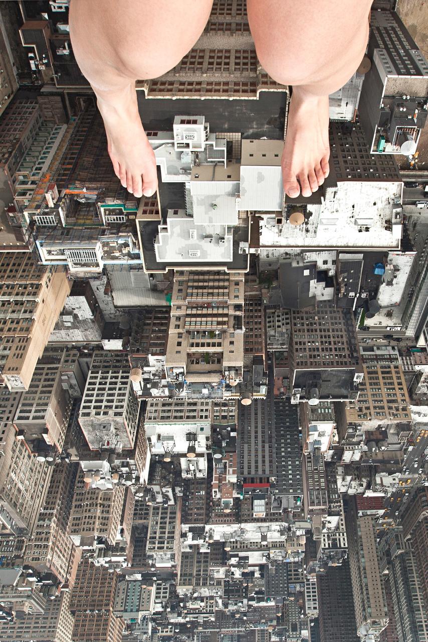 Self-Portrait (New York) – Jun Ahn, Photography, Cityscape, Portrait, Woman, Art For Sale 2