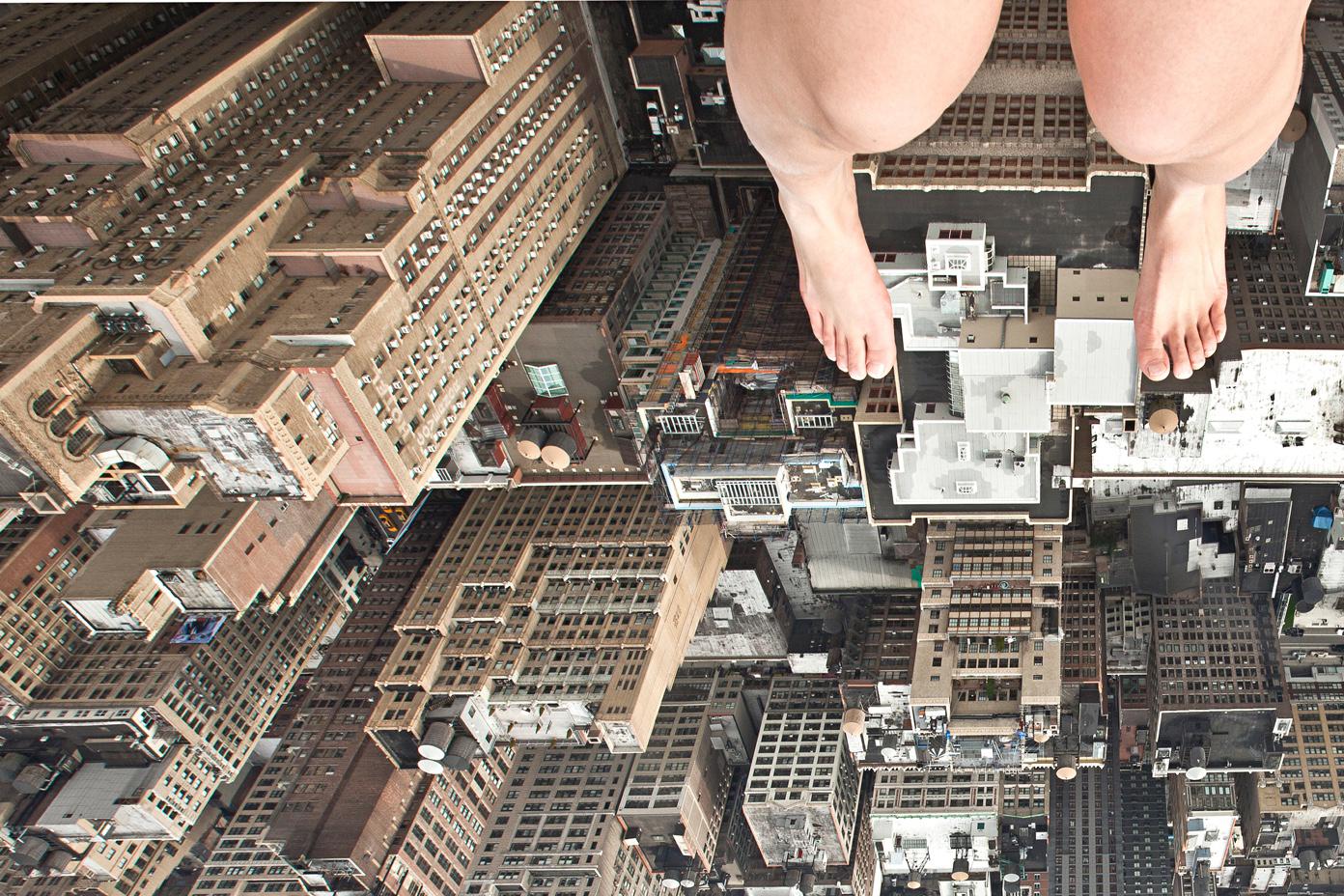 Self-Portrait (New York) – Jun Ahn, Photography, Cityscape, Portrait, Woman, Art For Sale 3