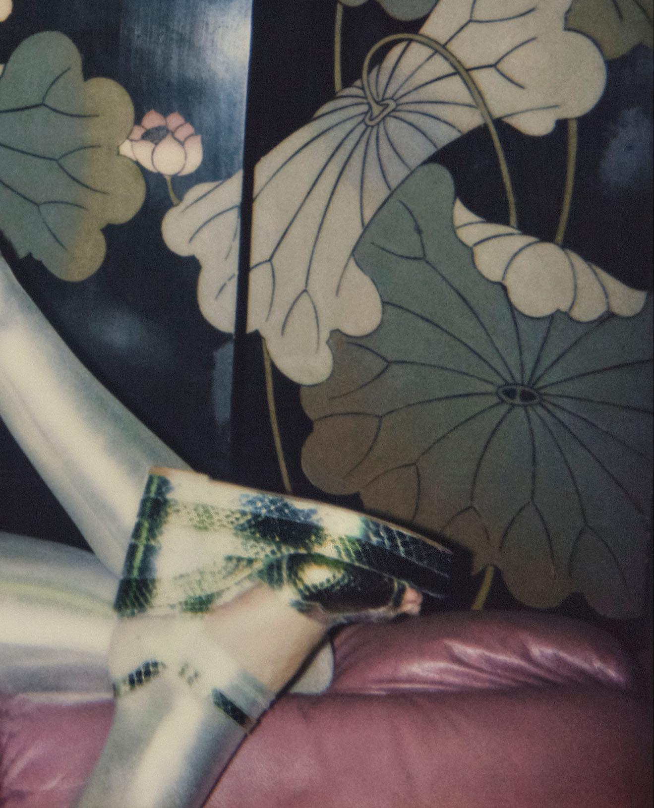 AC Silver Legs – Emma Summerton, Polaroid, High Heels, Fashion, Art For Sale 2