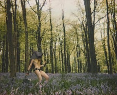 Bluebell Landing – Emma Summerton, Polaroid, Fashion, Art, Nude, Woman, Forrest