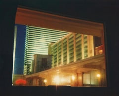 AC View– Emma Summerton, Polaroid, Architecture, Colour, Cityscape, Night, Light