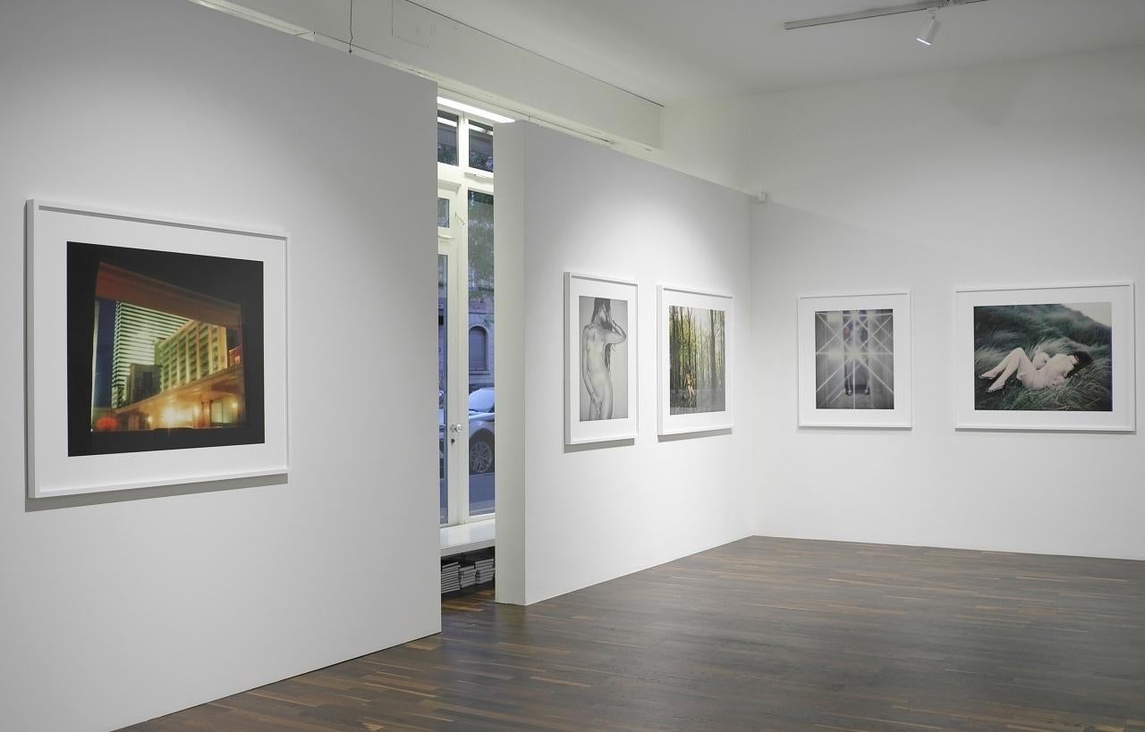 AC View– Emma Summerton, Polaroid, Architecture, Colour, Cityscape, Night, Light For Sale 4