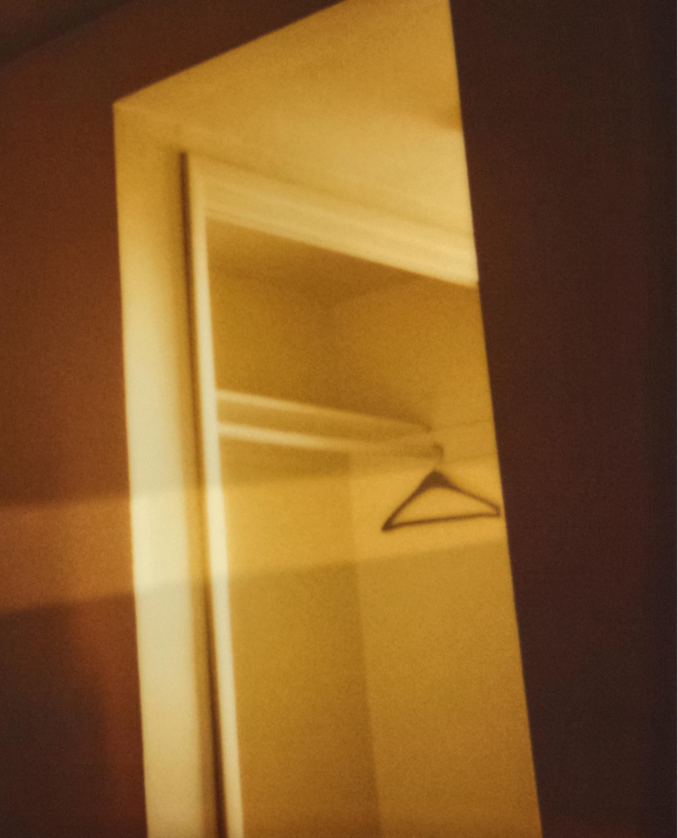 Awake Asleep AC – Emma Summerton, Polaroid, Colour, Light, Sunbeam, Hotel room For Sale 1