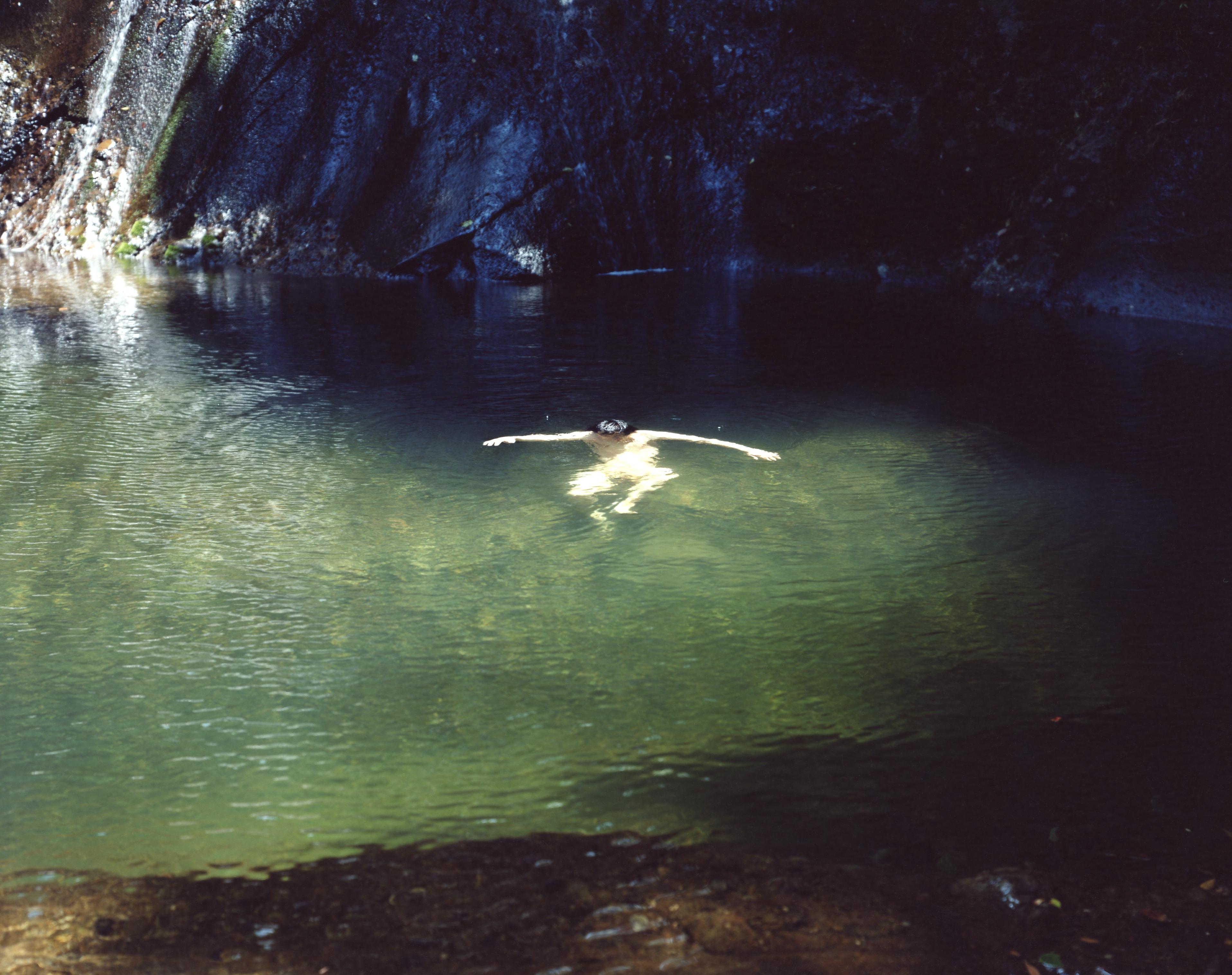 RISAKU SUZUKI (*1963, Japan)
Between the Sea and the Mountain – Kumano 14,DK-262
2014
Chromogenic print
Sheet 95.2 x 119 cm ( 37 1/2 x 46 7/8 in.)
Edition of 5; Ed. no. 2/5
Framed

The theme of 'Between the Sea and the Mountain – Kumano' is the