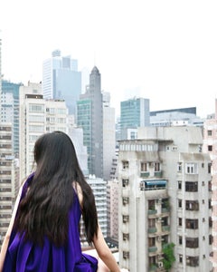 Self-Portrait (Hong Kong) – Jun Ahn, Photography, Cityscape, Woman, Hong Kong
