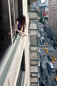 Self-Portrait (New York) – Jun Ahn, Photography, Cityscape, Woman, New York, Art