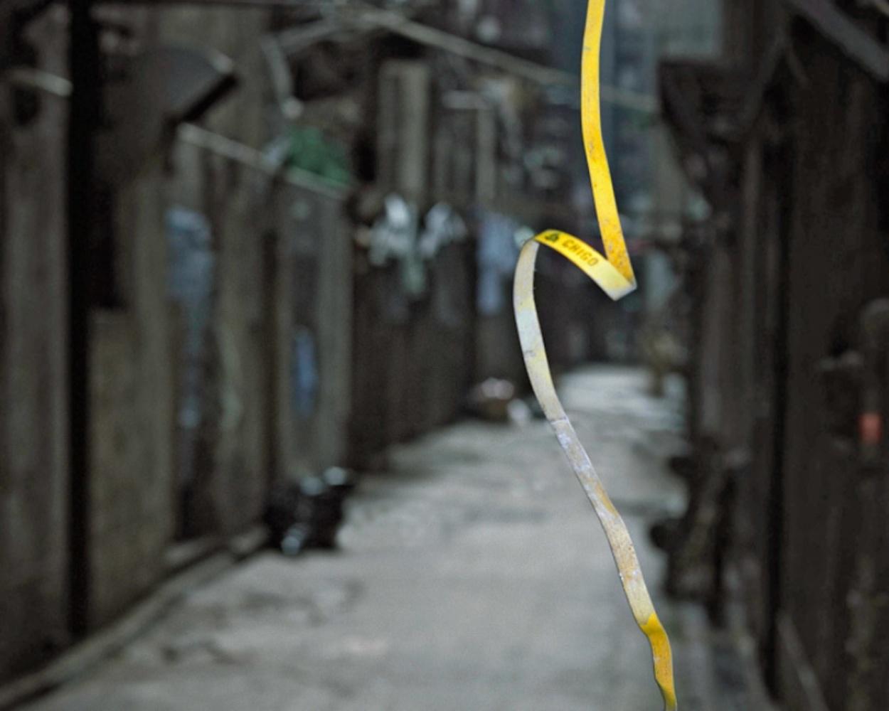 Rücktür 07 Michael Wolf, Stadtlandschaft, Farbe, Hongkong, Straßenfotografie im Angebot 1