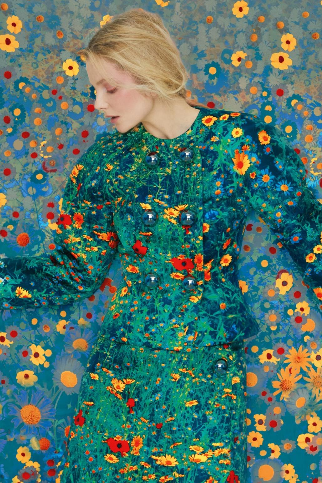 Eniko in Flowers, Archive – Erik Madigan Heck, Fashion, Nude, Art For Sale 2