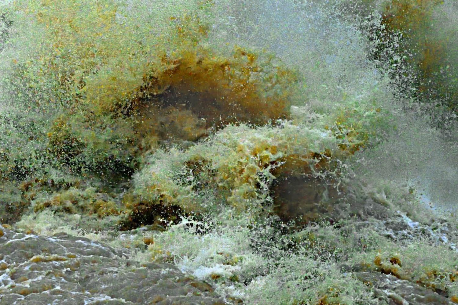 The Tempest (2020) #05 Jun Ahn, Fotografie, Ozean, Wasser, Wellen, Farbe, Kunst im Angebot 3