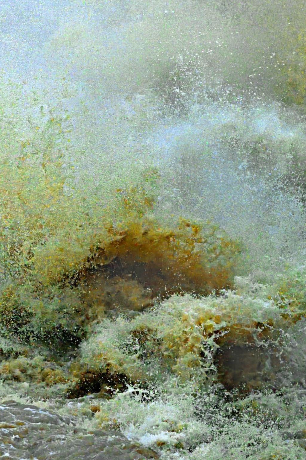 The Tempest (2020) #05 Jun Ahn, Fotografie, Ozean, Wasser, Wellen, Farbe, Kunst im Angebot 4